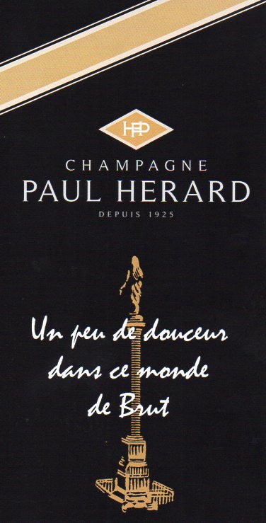 plaquette pour les champagnes Herard 2022