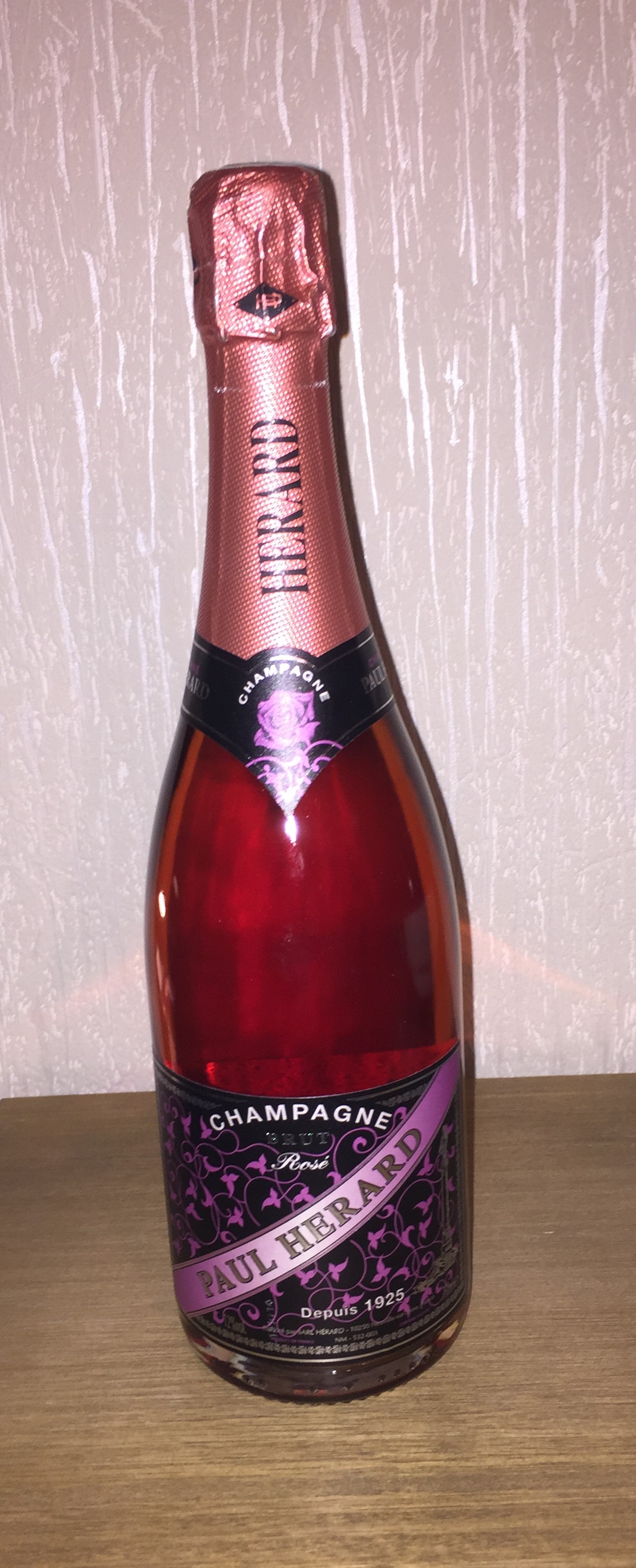brut rosé herard champagne neuville